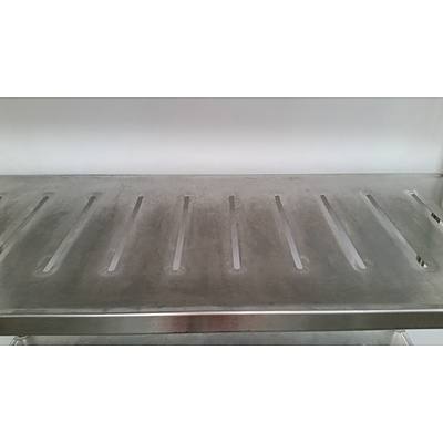 1200mm Stainless Steel Coolroom Shelving Unit