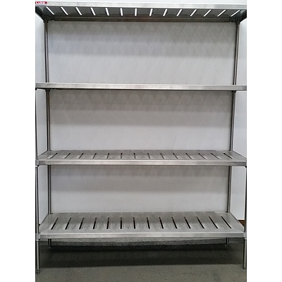 1500mm Stainless Steel Coolroom Shelving Unit