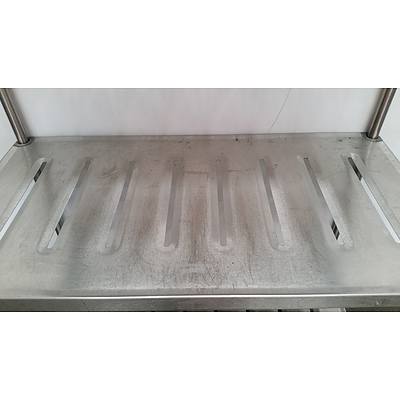 900mm Stainless Steel Coolroom Shelving Unit