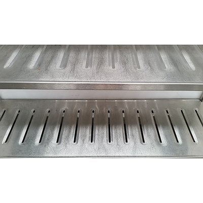 1500 Stainless Steel Coolroom Shelving Unit