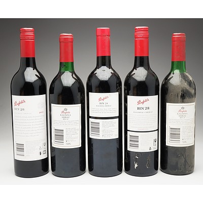 Case of 5x Penfolds Bin 28 Kalimna Shiraz 750ml