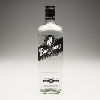 Bundaberg Five Clean Crisp Rum 1.125 Litre Bottle