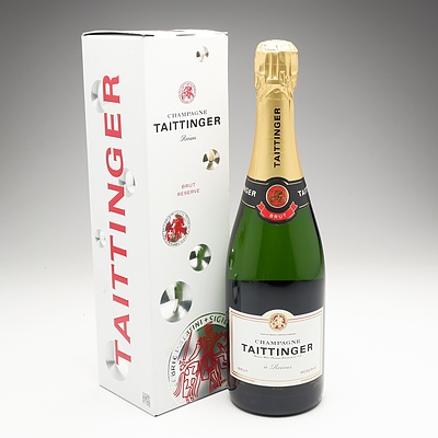 Taittinger Reims Brut Reserve Champagne 750ml