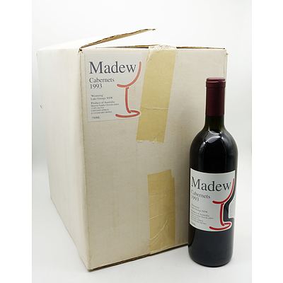 Case of 12x Madew 1993 Cabernets 750ml