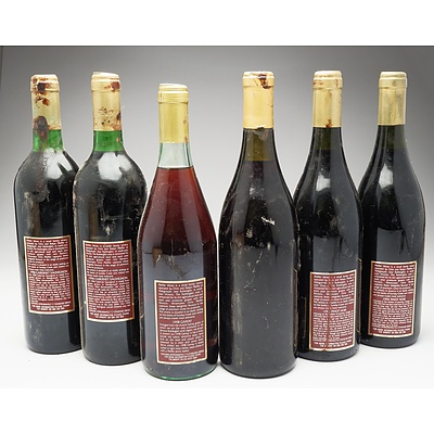 Case of 3x Pfeiffer Wines Pinot Noir, 2x Cabernet Sauvignon and 1x Gamay