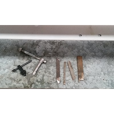 Custom Built Metal Lathe with Stand