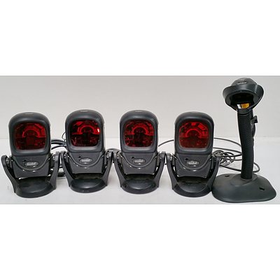 Symbol Barcode Scanners - Lot of Five