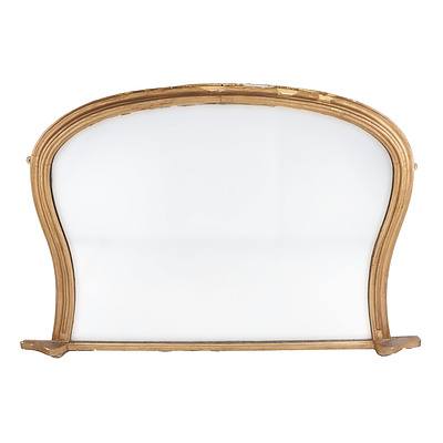 Victorian Overmantle Mirror