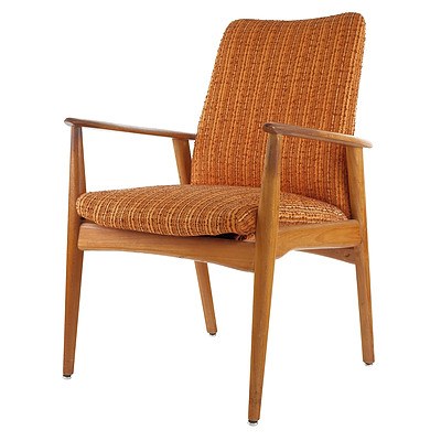 Parker Teak Armchair Circa 1960s