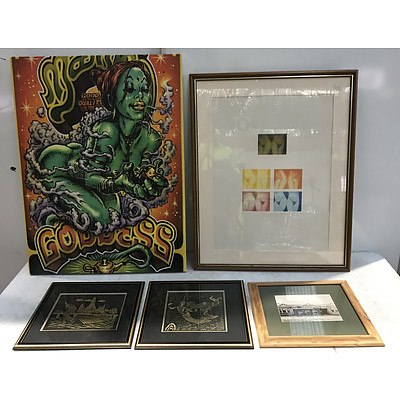 Framed Prints and Photos -Lot Of 8