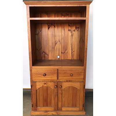 Pine Entertainment Cabinet