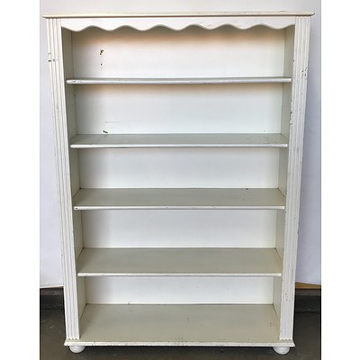 White Painted Bookshelf