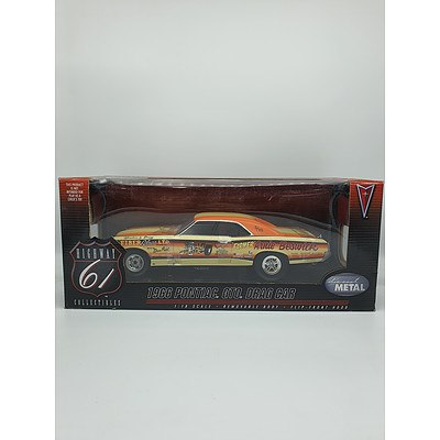 Highway 61 Collectables 1966 Pontiac GTO Drag Car - 1:18 Scale Model Car