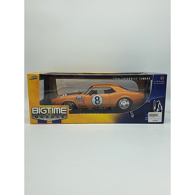 Jada Bigtime Muscle 1968 Chevrolet Camaro - 1:18 Scale Model Car