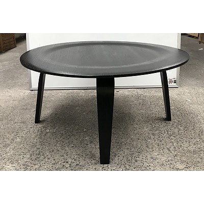 Replica Eames Black Veneer Coffee Table