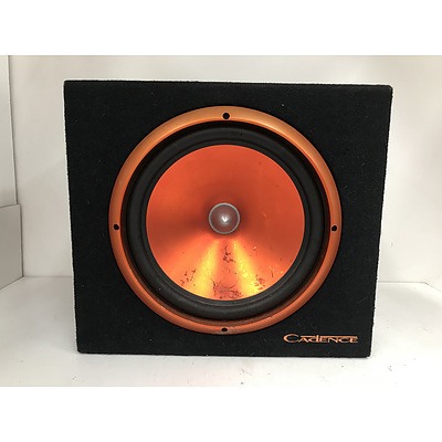 Cadence 10 Inch Subwoofer