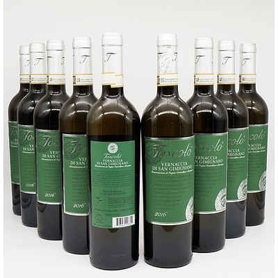 Case of 9x Toscolo Vernaccia Di San Gimignano 2016 750ml