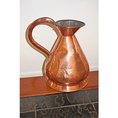 Antique Copper One Gallon Measure