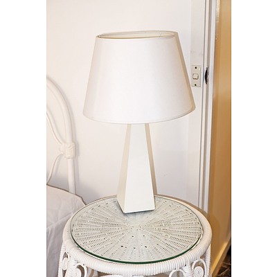 Pair of Contemporary Side Lamps