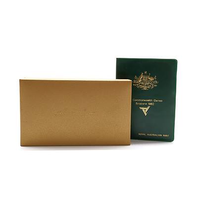 Singapore Double Joy Coin Set and XII Commonwealth Games Brisbane 1982 Coin Set