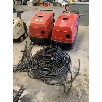 Jetwave TK100/12M Pressure Washers - Lot of Two