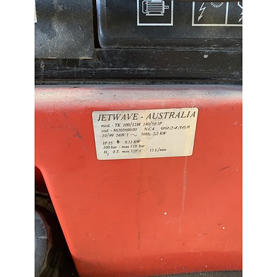 Jetwave TK100/12M Pressure Washers - Lot of Two