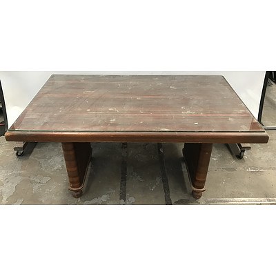 Glass Top Dining Table