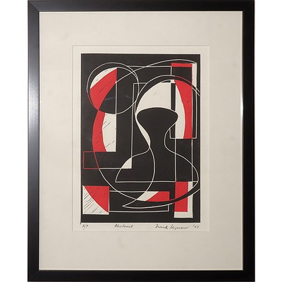 Frank Seymour (20th Century, Australian), Abstract 2003, Lithograph