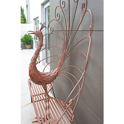 Michael Murphy (1965-1999), Garden Seat, Steel