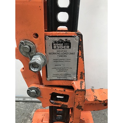 Ridge Ryder 1500kg Recovery Jack