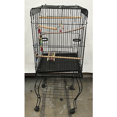 Black Mobile Birdcage