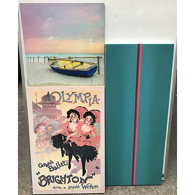 Canvas Prints And Painting  -Lot Of Three