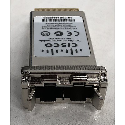 Cisco (CVR-X2-SFP=) CVR-X2-SFP TwinGig Converter Module - Lot of 25