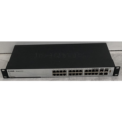 D-Link (DGS-3100-24) 24-Port Gigabit Managed Switch