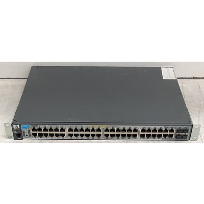 HP (J9148A) 2910al-48G-PoE+ 48-Port Gigabit Managed Switch