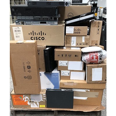 Bulk Lot of Assorted IT Networking Equipment