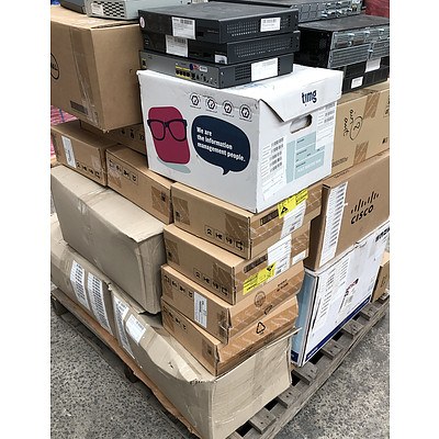 Bulk Lot of Assorted IT Networking Equipment