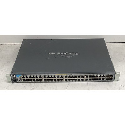 HP (J9148A) 2910al-48G-PoE+ 48-Port Gigabit Managed Switch