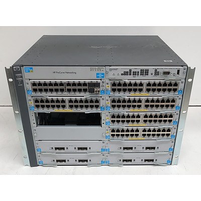 HP ProCurve (J8698A) E5412 zl Network Chassis