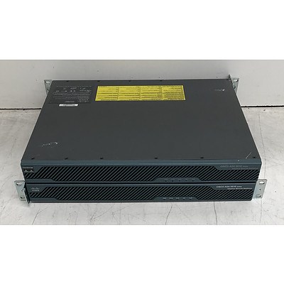 Cisco ASA5510 V03 & ASA5510 V06 Adaptive Security Appliances - Lot of Two