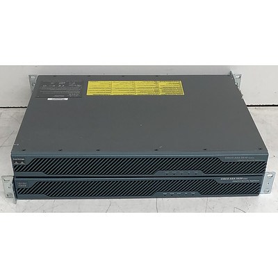 Cisco ASA5510 V03 & ASA5520 V03 Adaptive Security Appliances - Lot of Two