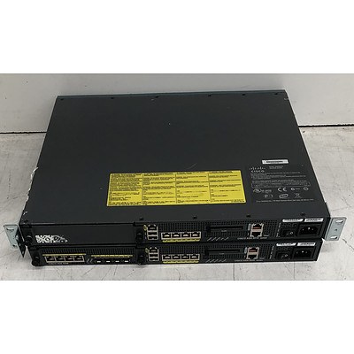 Cisco ASA5510 V03 & ASA5520 V03 Adaptive Security Appliances - Lot of Two