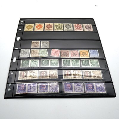 Group of International Stamps, Including Germany, Italy, France, Liberia, Yugoslavia and More