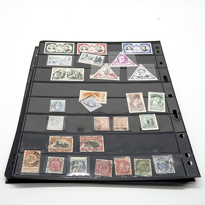 Group of International Stamps, Including Germany, Italy, France, Liberia, Yugoslavia and More