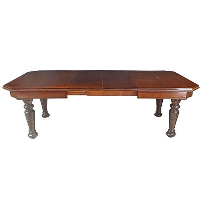 Edwardian Mahogany Extension Table Early 20th Century