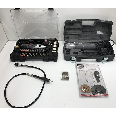 Ozito Rotary Tool Kit and Multi Tool