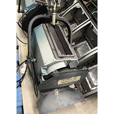 Berkey Technical 2350 and 2138 Stage Lights -Lot Of Five