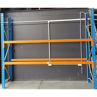 Two Bays Of Dexion Pallet Racking