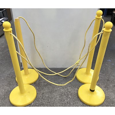 Four Post Rope Bollard
