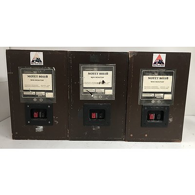 Audiosound 80 Series Motet 8011B Speakers -Lot Of Three